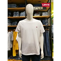 리바이스 남여공용 스몰로고 반팔 티셔츠_화이트(56605-0000)
