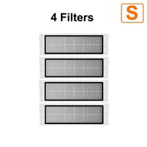 로봇 진공 청소기 Hepa 필터 메인 브러시 Xiaomi Mi 1 1S Roborock S5 S50 Max Mijia 액세서리 사이드, CHINA, 4 Filters