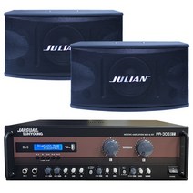 노래방앰프 헬스장앰프 PA-306BT 스피커 JULI-800 앰프스피커, 앰프 PA-306BT 스피커 JULI-800