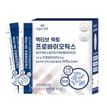오늘의건강 오늘의건강 액티브 락토 프로바이오틱스 30포 x 1Box