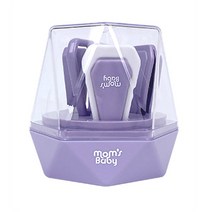 맘스베이비 크리스탈 네일케어 4종, 바이올렛, 1세트