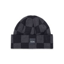 DIMITO CHECKER KNIT BEANIE CK GREY