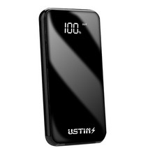 우스틴스 고속충전 보조배터리 10000mAh PD22.5W, 블랙