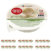 CJ제일제당 햇반 발아현미밥 210g 24개 2017090