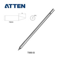 용접봉 ATTEN ST8602D 특수 납땜 인두 헤드 T990 시리즈 통합 가열 코어 전기 용접, 10 T990C4