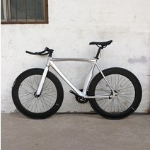 METTLER 입문용 픽시 자전거 로드 바이크 불혼바 드롭바 알루미늄 경량 자전거 출퇴근자전거, I 프라임 실버