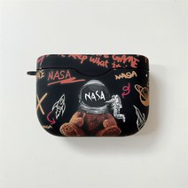 AOHAO 소니 WF-1000XM3 캐릭터 쿨한 곰돌이 PC 하드케이스, NASA