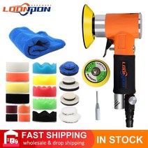 연마기 연마 공압 샌딩기 에어 세트 샌더 콘크리트 타월 기계 패드 사포 스폰지 벽 시멘트, 05=D-4pcsBlackset