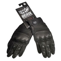 오토바이 가죽장갑 바이크장갑 핸들워머 브랜드 뉴 베릭 레트로 남성 블랙 천공 여름 통기성 양모 오프로드 스트리트 모토 라이딩 xxl, m, 구멍이 뚫린