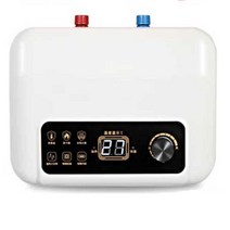 싱크대 전기온수기 1500W 15리터 물 보관형, 8리터-상단