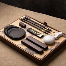 문방사우 세트 붓글씨 서예 동양화 배우기 도구 민화, A