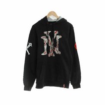 아디다스스포츠 아디다스스포츠오리지널 블랙 면혼방 소매자수후드티 남자 M [100] 6461