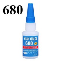 견고한 플라스틱 슈퍼 접착제 401 406 498 518 560 598 601 606 680 PVC ABS PU EVA 낮은 냄새 투명 인스턴, 11 20g 680