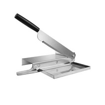 고기절단기 편육기 대패삼겹살 작두 절단기 닭뼈 컷터, 노란색