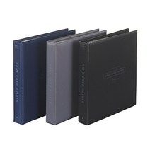 문화 명함첩 A400 8단 400포켓, 01-A400(흑색)