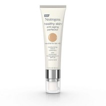 뉴트로지나 Neutrogena 피부 퍼펙터 틴티드 페이셜 모이스처라이저 및 레티놀 트리트먼트 광범위한 스펙트럼 SPF 20 자외선 차단제 이산화티타늄 Fair to Light 30, 40 Neutral To Tan