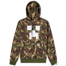 AAPE x Minecraft Camo 로고 후디 - AAPSWM9562XAHGRZ