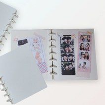 캠피셔스 인생네컷앨범 초음파포토북, 화이트