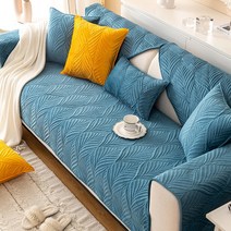 가죽 쇼파 붙박이 의자 1인용 다인용 좌식 북유럽 스타일 소파 쿠션 심플 모던 가죽 커버 미끄럼 방지 사, 04 4_05 90cm x 90cm 400