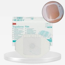 3M 테가덤 1박스(사이즈선택)투명 멸균 드레싱밴드 방수반창고 타투필름 Tegaderm 4.4x4.4 1622w 100장, 3M 테가덤10x12_1626w 1BOX, 1개