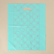 튼튼한 포장용 비닐봉투 (민트 100p 40x50cm), 민트, 100개