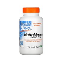 닥터스 베스트 나토키나제 2000 FUs 베지 캡슐 270개입 Nattokinase