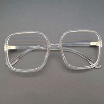 안경태 알없는 큰안경테 가벼운 패션 사각뿔테