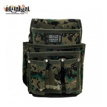 [세신철물점] 공구 주머니 PL-21 못주머니 공구가방 다용도가방 다용도주머니 벨트 프로라이트 수공구 대경랜드, 1개