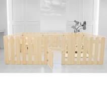 국내수제작 편백나무 원목 강아지 울타리 45 / 60 cm 중, 개당가격, 01_높이 45 (일반) 450x700mm
