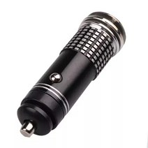 가정용 산소 발생기 휴대용 자동 자동차 신선한 미니 공기 청정기 12v 이온 청정기 바 오존 ionizer 청소기(파란색), 검은색