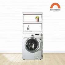 스피드랙 세탁실 선반 W1000XD500XH2100X3단, 화이트