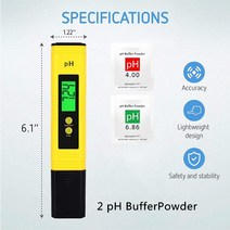 2Pcs TDS 미터 디지털 워터 테스터 0.0-14.0 PH 0-9990ppm amp EC LCD 물 순도 PPM 수족관 필터