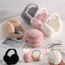 입고공지[개별낱개포장]접는 접이식 귀마개 머리크기조절가능 겨울 따뜻한 보온 마카롱 햄버거 귀마개