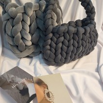 더 어울림 벨벳 자이언트얀 실 빅얀 1kg, 라이트블루 기본