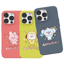 아이폰14프로 BT21 스케치 소프트케이스영구적인 친환경 지웠다 다시 쓰는, 치미