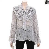 [에이비에프지] GD01 프릴리본넥 쉬폰블라우스 AFW1HB49