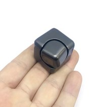 제이스토어 / 손 피젯 고급 메탈 스피너 감각 큐브 어른, 피젯다이스-그레이