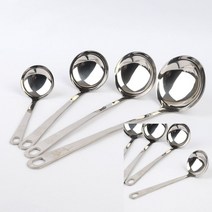 고급 스텐 국자 미니국자 업소용조리도구 업소용그릇 전골국자 황학동주방거리 업소용소스통 주방용품 찌개국자 업소용반죽기, 대
