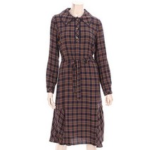 올리비아로렌 GD01 스텐카라 체크 원피스 VOC OAYF 7351