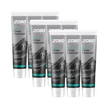 2080 퓨어블랙치약 차콜민트 120g 3개(3개)