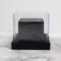 PC 허리케인 사각 11x11cm 캔들몰드 쉘캔들몰드, 1개