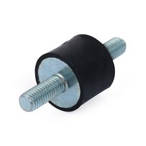 범용 m5m6m8 진동 방지 고무는 공기 압축기 펌프 충격 스트럿 자동차 교체 부품 용, 라벤더