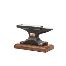 모루 철공소 장비 제철 DIY 철도레일받침대 지지대, 받침대가 있는 모루황동 도장, 1개