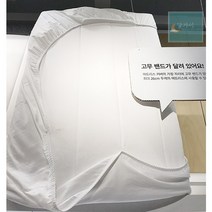 [이케아] ULLVIDE 울비데 매트리스커버싱글90x200/침대커버/침대/침구, 색상:화이트_103.427.29