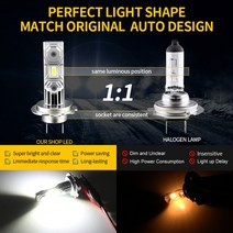 오토바이 LED 헤드라이트 Aprilia Scarabeo 200 Shift SL1000 60W, 01 1PC LED H7 WHITE