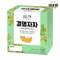 쌍계 명차 김동곤 명인이 만든 결명자차 티백 몸에 좋은 우려먹기좋은차, 쌍계 김동곤 명인이 만든 결명자차 40티백