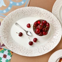 포르투갈 벨류세라믹 아리아나 오벌플래터 40cm, 옵션선택, 단품