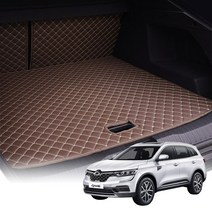 QM6 전차종 퀼팅 트렁크매트 등받이매트 차박매트 QU, 트렁크매트 단품x브라운