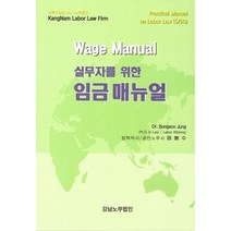 실무자를 위한 임금 매뉴얼, 강남노무법인, 강남노무법인 저