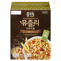 풀무원 뮤즐리 슈퍼곡물 400g x 3, 3개